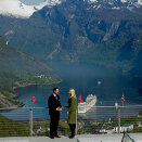 Flydalsjuvet gives a magnificent view of the Geiranger fjord (Photo: Stian Lysberg Solum / NTB scanpix)